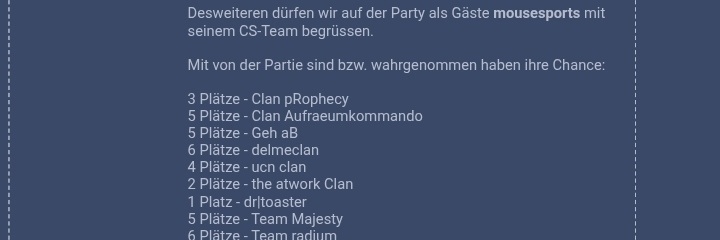 Verified LAN Guest List